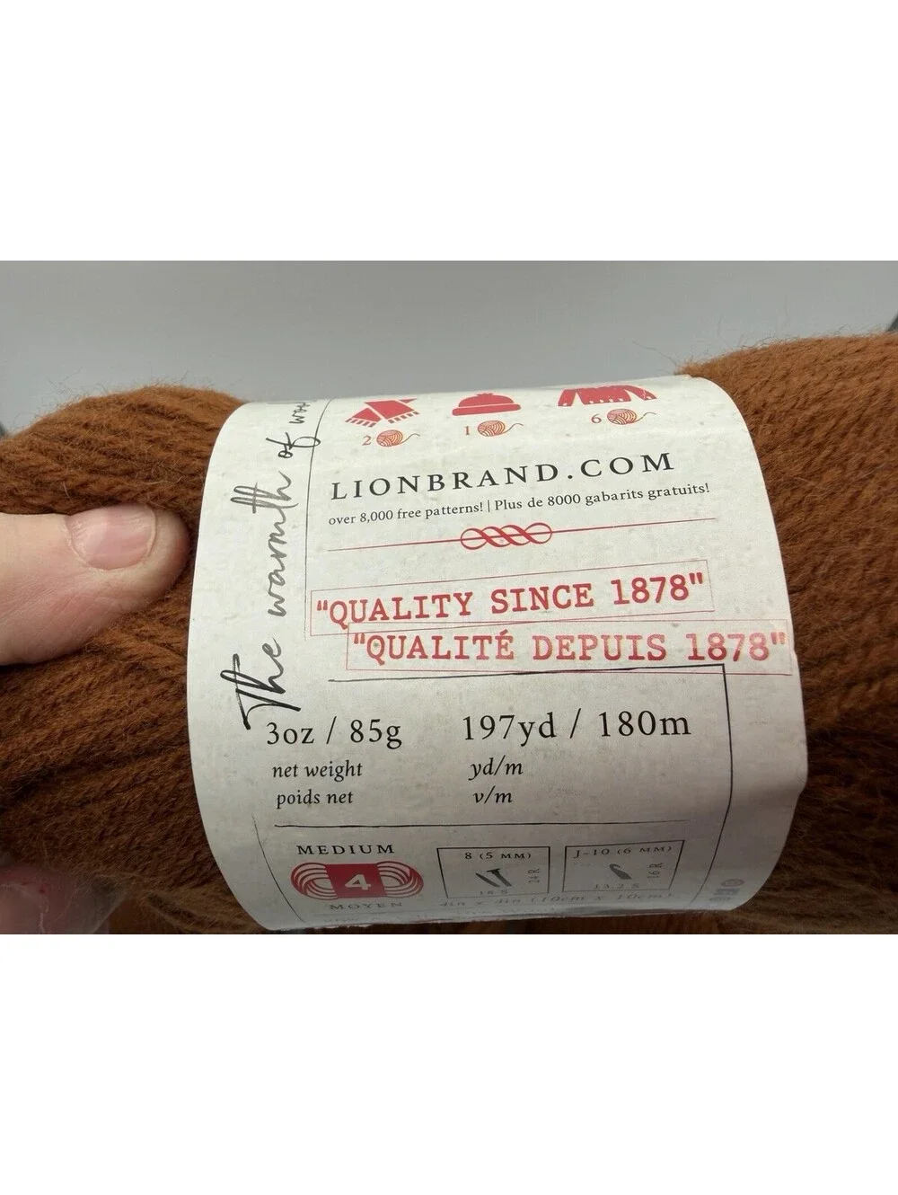 Lion Brand product lot